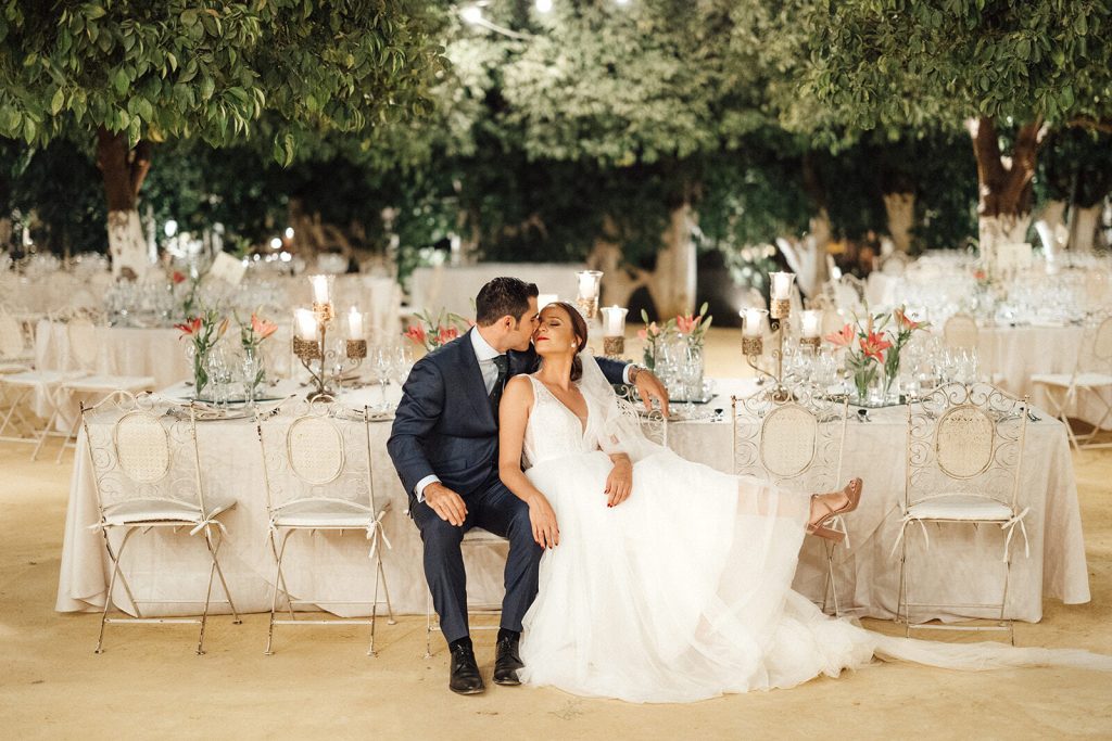 "Patios de Hacienda La Soledad en la boda de Carmen e Iván