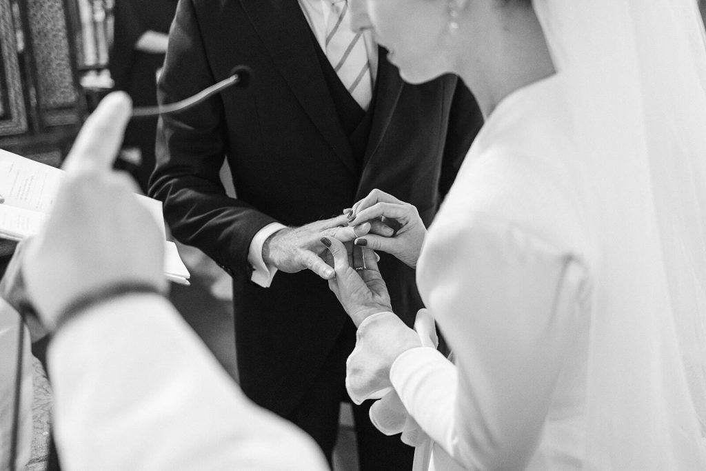 Boda religiosa de Cristina y Carlos en la Iglesia de San Juan de la Palma, Sevilla