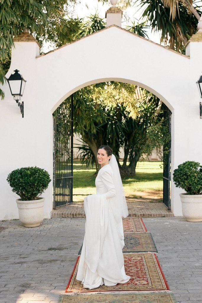 Jardines de Hacienda El Vizir en la boda de Cristina y Carlos
