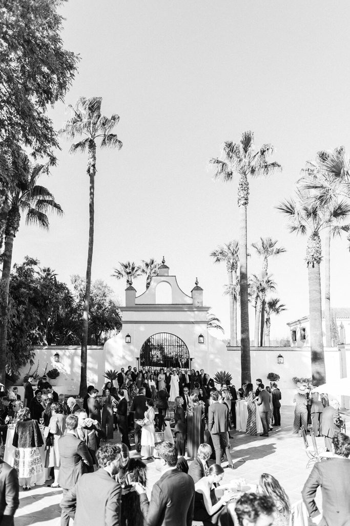 Jardines de Hacienda El Vizir en la boda de Cristina y Carlos
