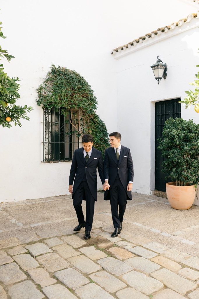 Boda civil de César y Manuel en Hacienda Villanueva del Pítamo