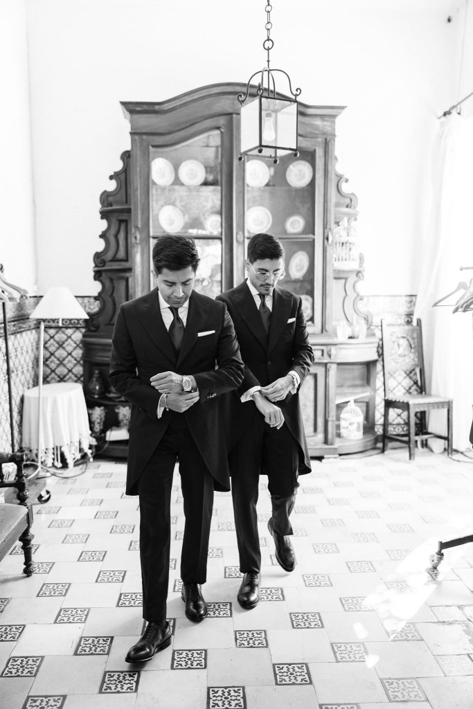 Boda civil de César y Manuel en Hacienda Villanueva del Pítamo