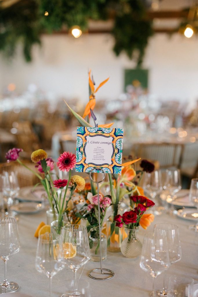 Detalles de boda en Hacienda Villanueva del Pítamo